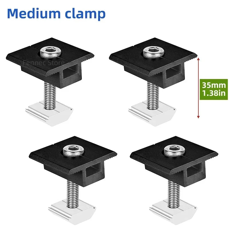 Solar Panel Adjustable Mounting Clamp Bracket