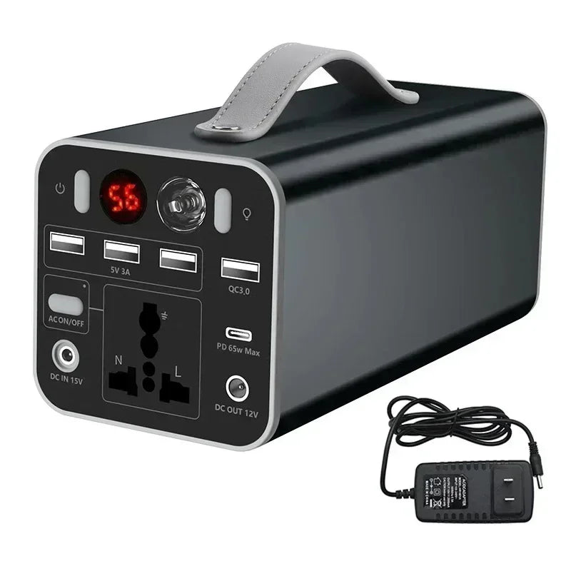150–300W Portable Solar Generator Battery Station