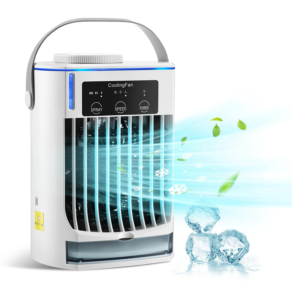 Mini Air Conditioner Portable Cooling Fan