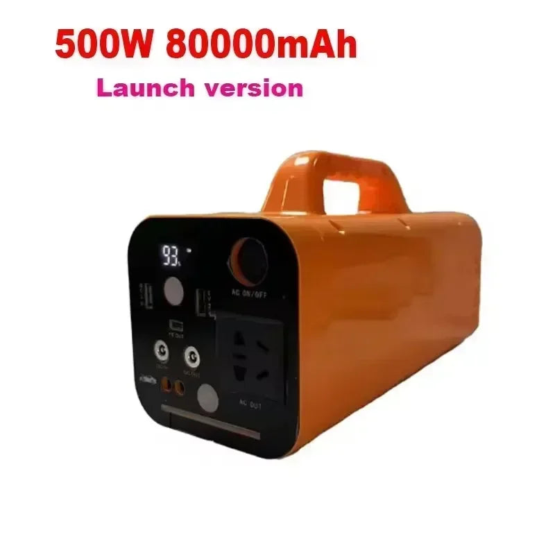 500W 98000mAh Portable LiFePO4 Power Station