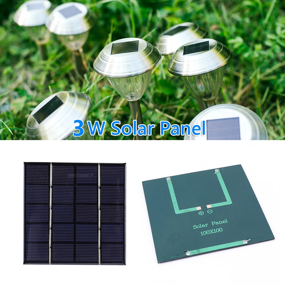 3W 5V Solar Panel Charger for Lights