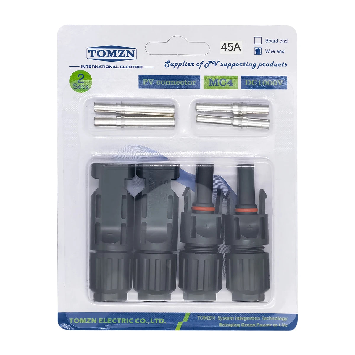 TOMZN PV Solar Connectors 1000V 1500V Set