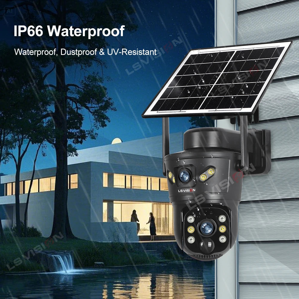 LS VISION 4G Outdoor Solar Camera