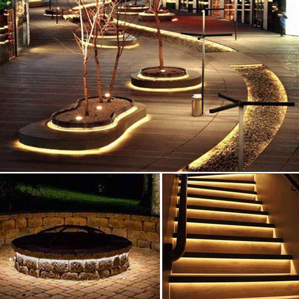 Outdoor Waterproof Solar LED Strip Light