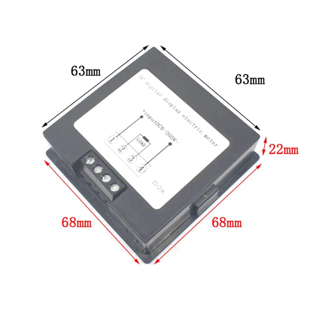 DC Voltage Current LCD Power Meter