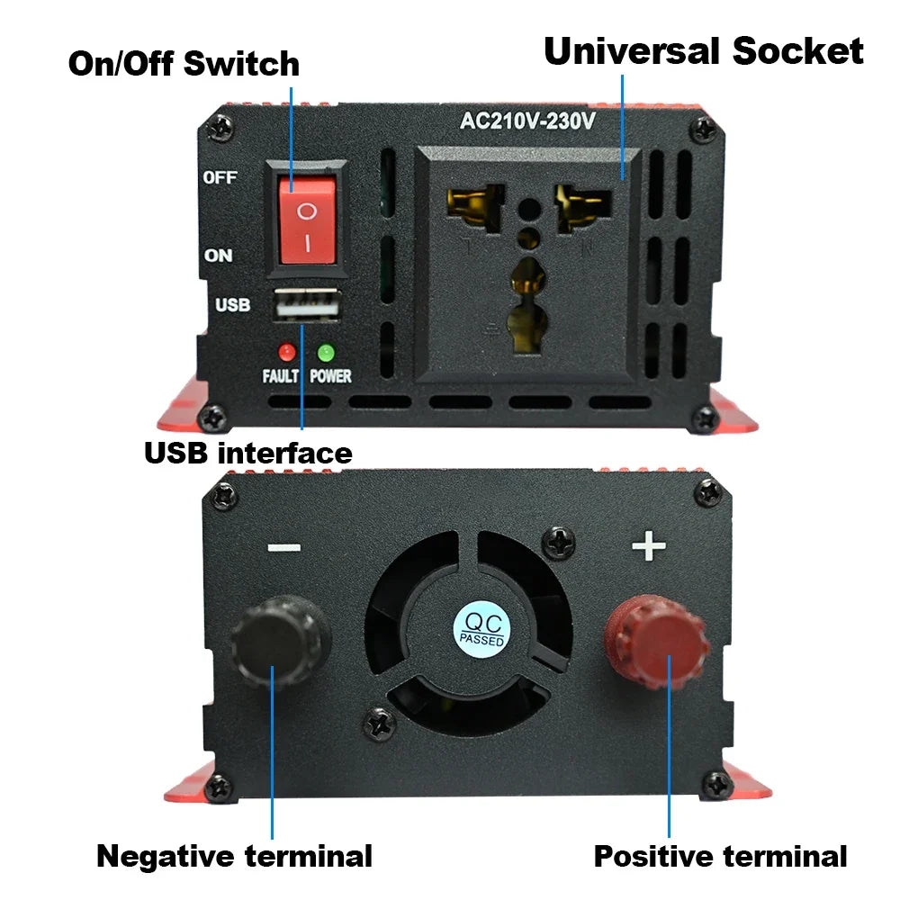 6000W Off-Grid Solar Power Kit with Inverter