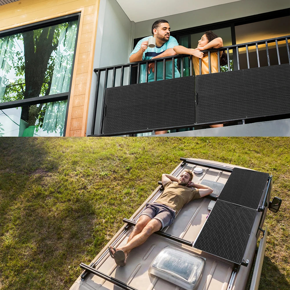 150W ETFE Semi-Flexible Solar Panel for Balcony