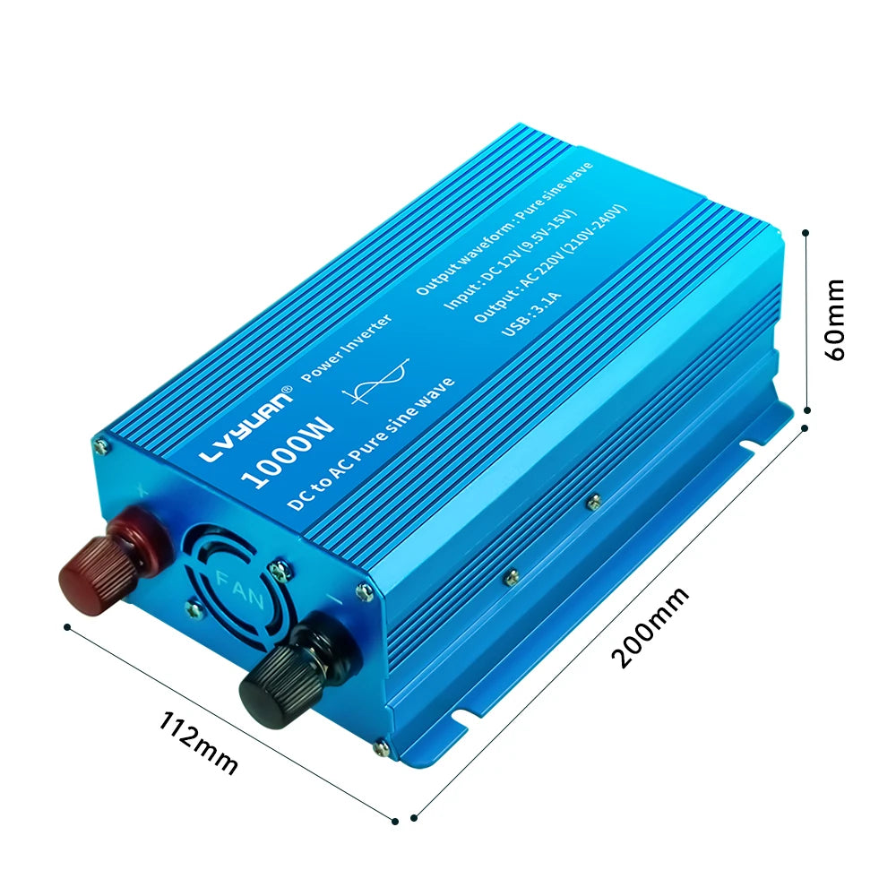 Foval 12V Pure Sine Wave Inverter
