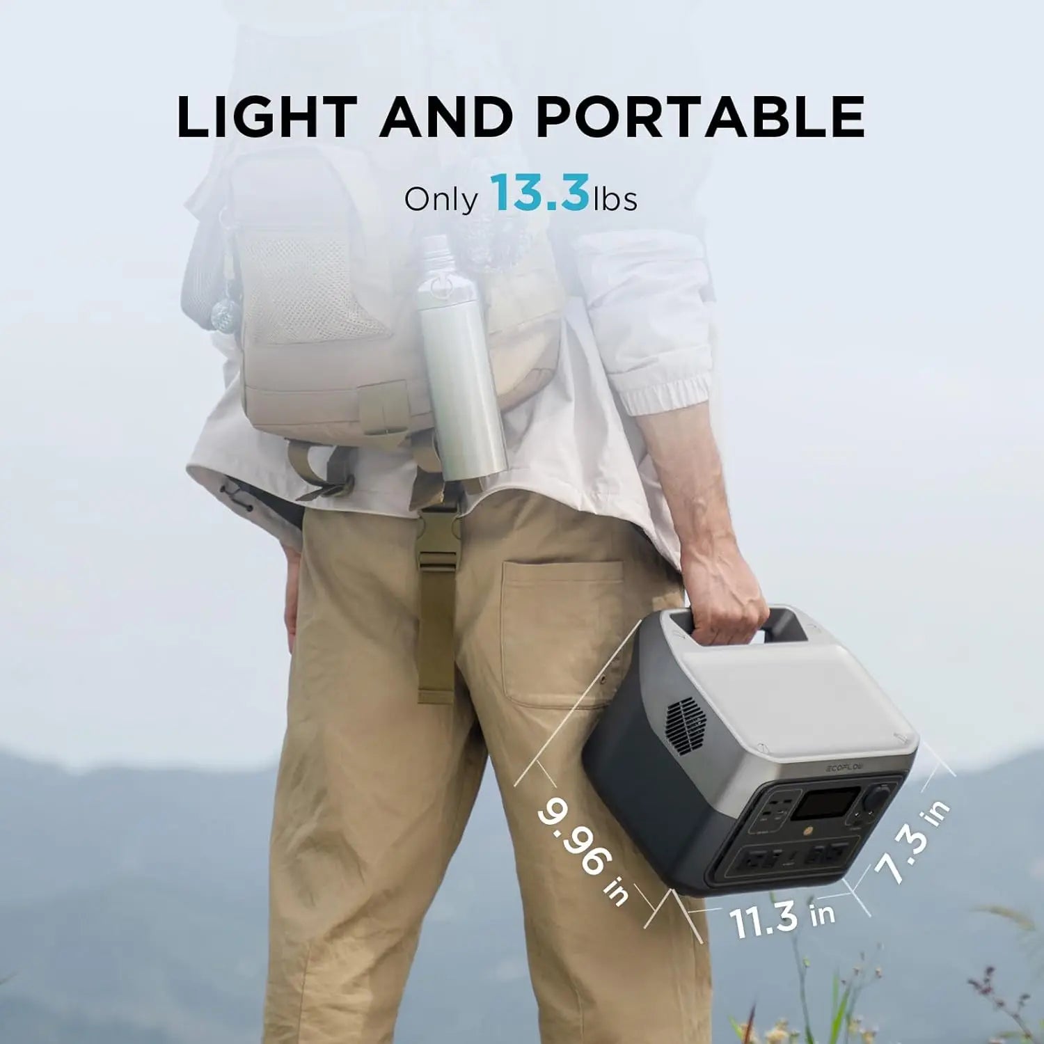 ECOFLOW RIVER 2 Max 499Wh Portable Power Station