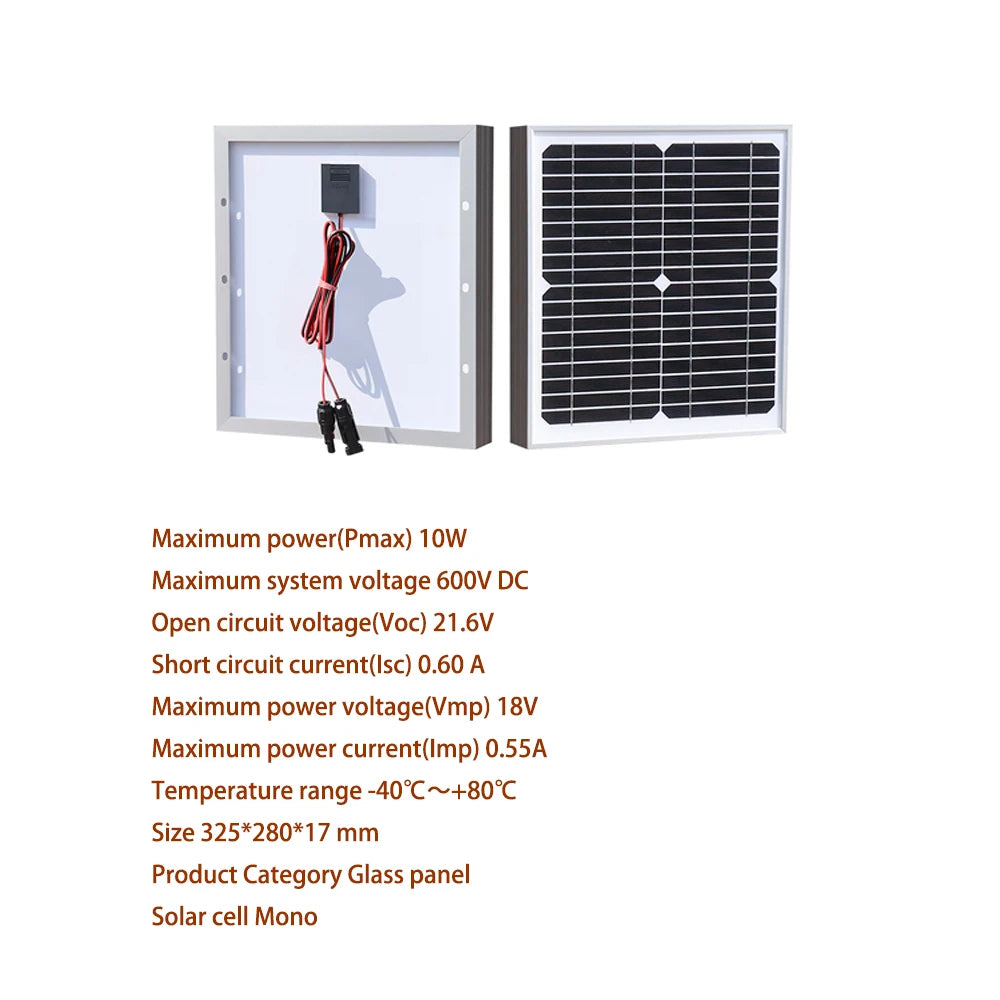 XINPUGUANG Rigid Glass Monocrystalline Solar Panel