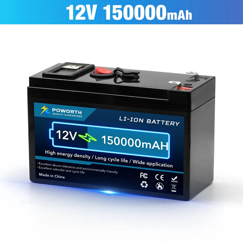 12V 150Ah LiFePO4 Battery with Built-in BMS