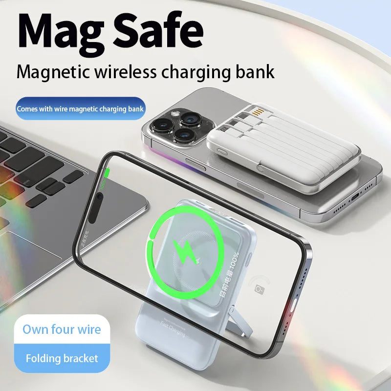 Magnetic Wireless 50000mAh Portable Power Bank