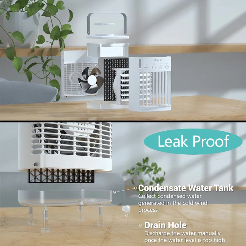 Mini Air Conditioner Portable Cooling Fan