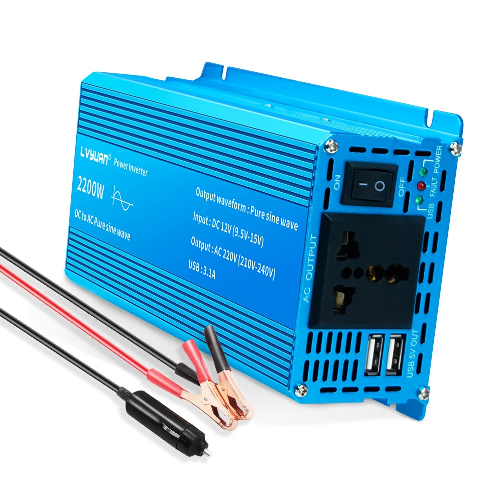 Foval 12V Pure Sine Wave Inverter