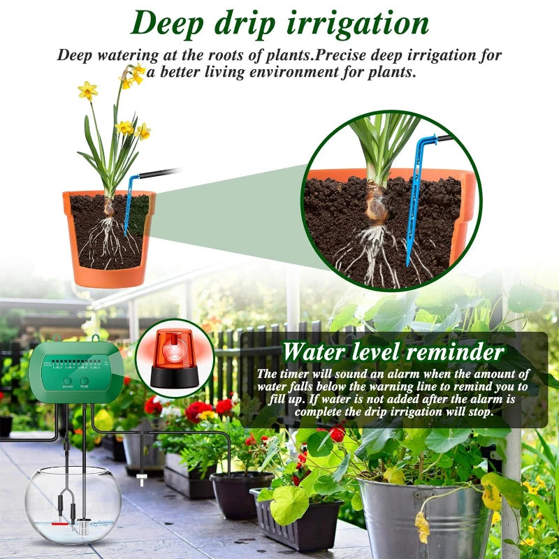 2024 Solar Drip Irrigation Kit System