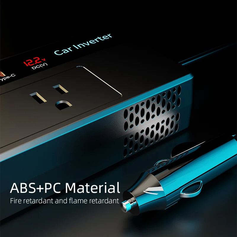 200W Car Power Inverter 12V to 110V