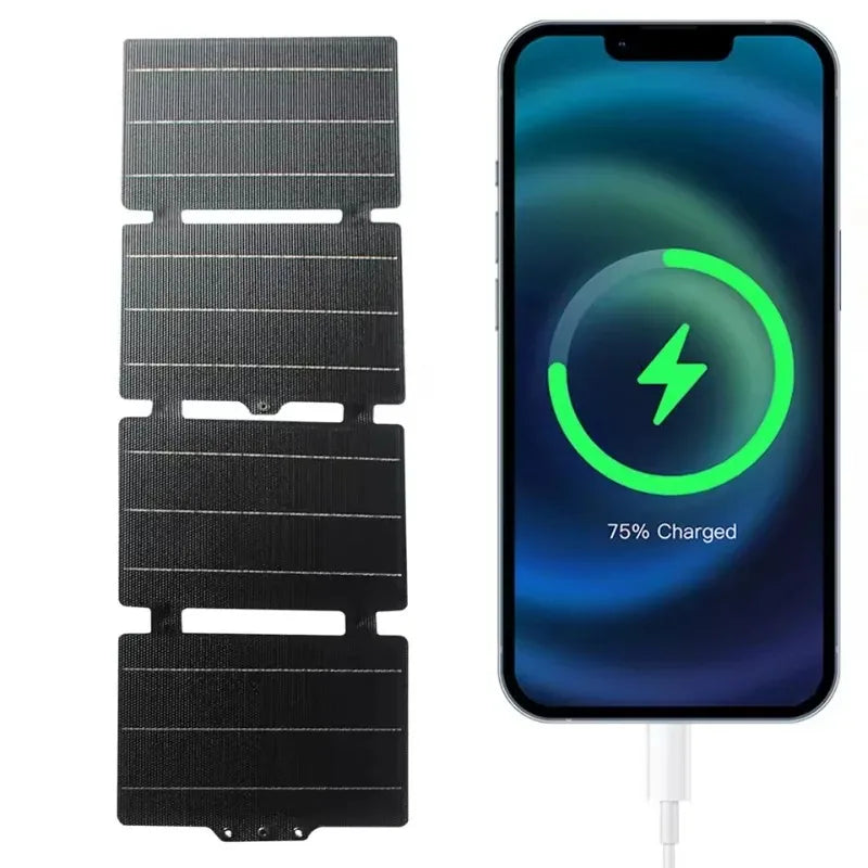 60W Foldable IPX6 Waterproof Portable Solar Charger