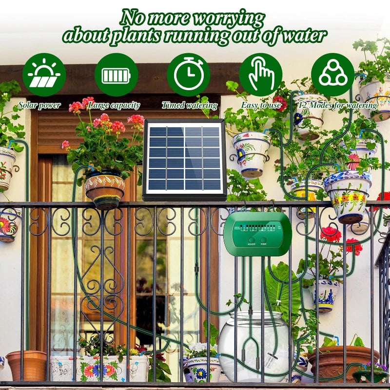 2024 Solar Drip Irrigation Kit System