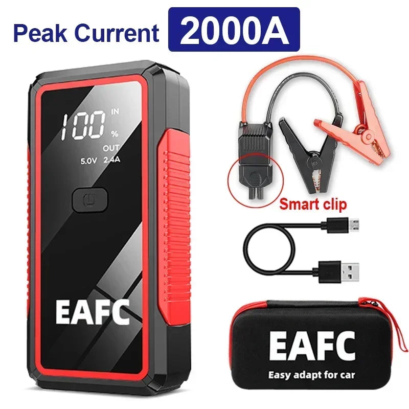 12V 2000A Portable Car Jump Starter