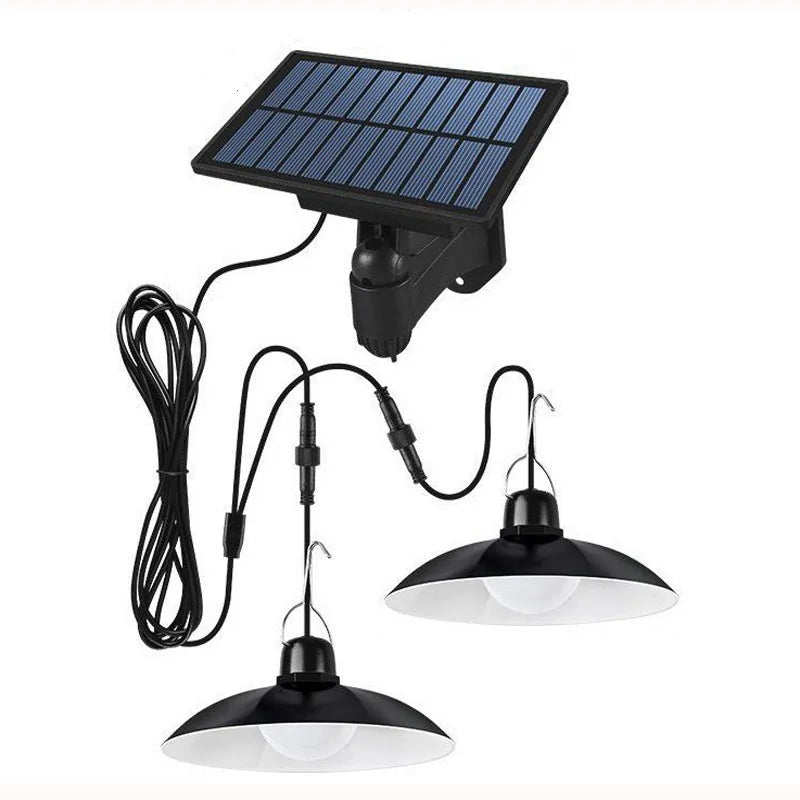 Solar Shed Light Outdoor Indoor Pendant Lamp