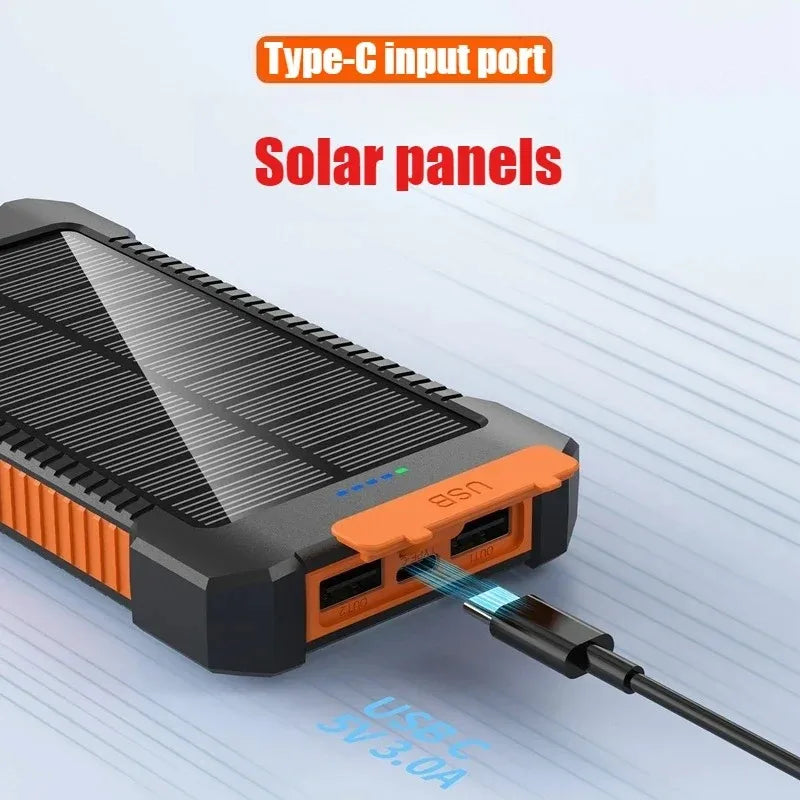 50000mAh Large-Capacity Waterproof Outdoor Power Bank