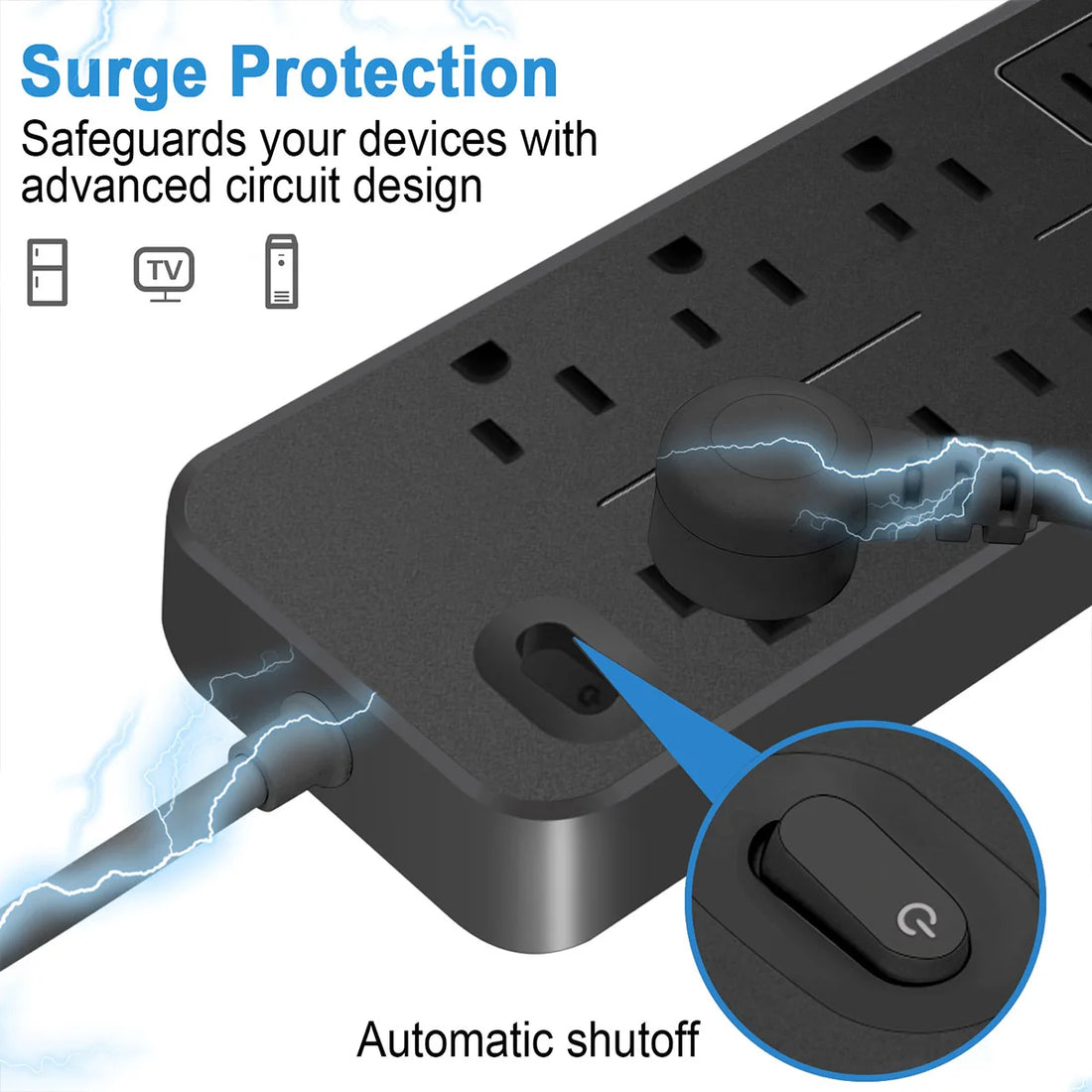 12-in-1 Power Strip with USB