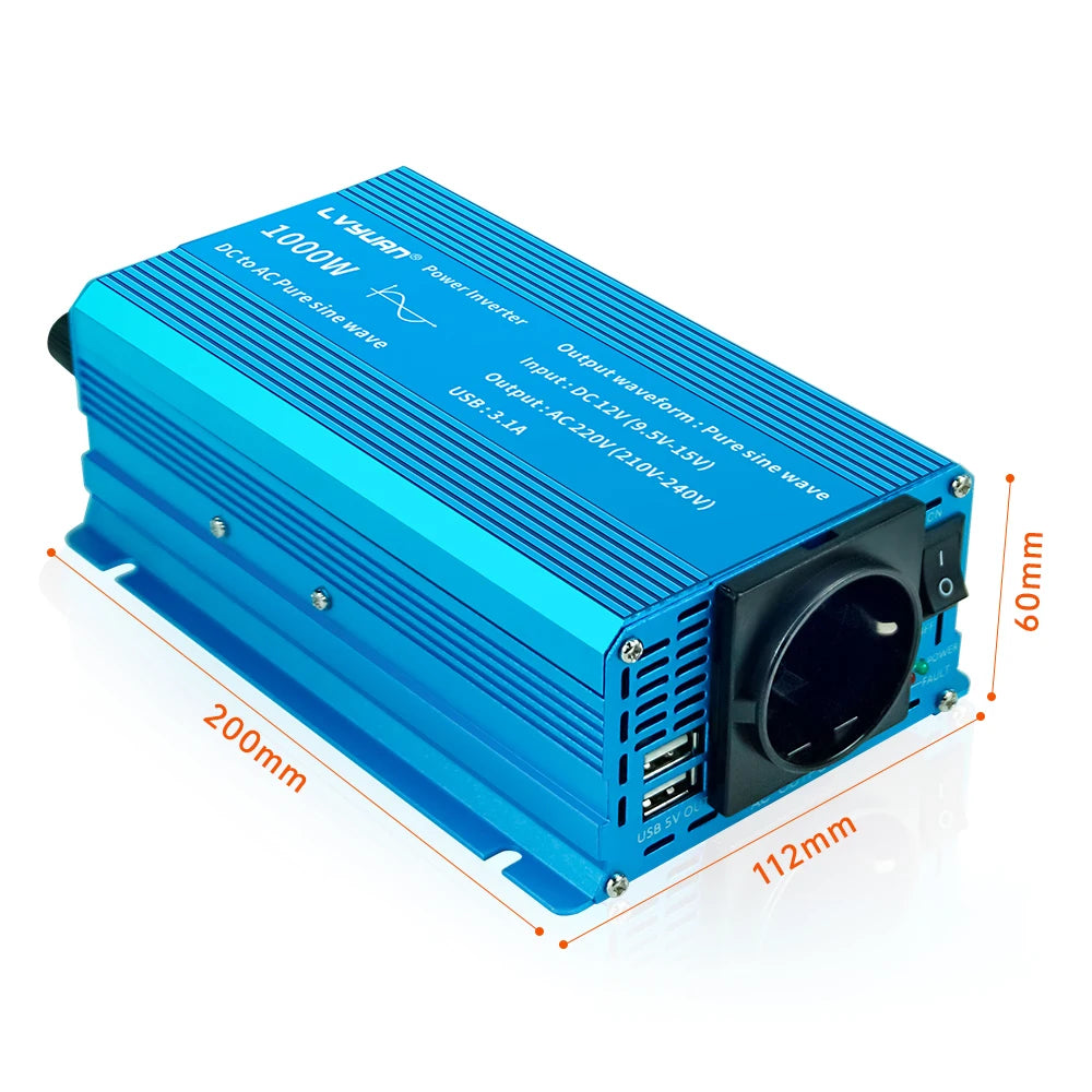 Foval 12V Pure Sine Wave Inverter
