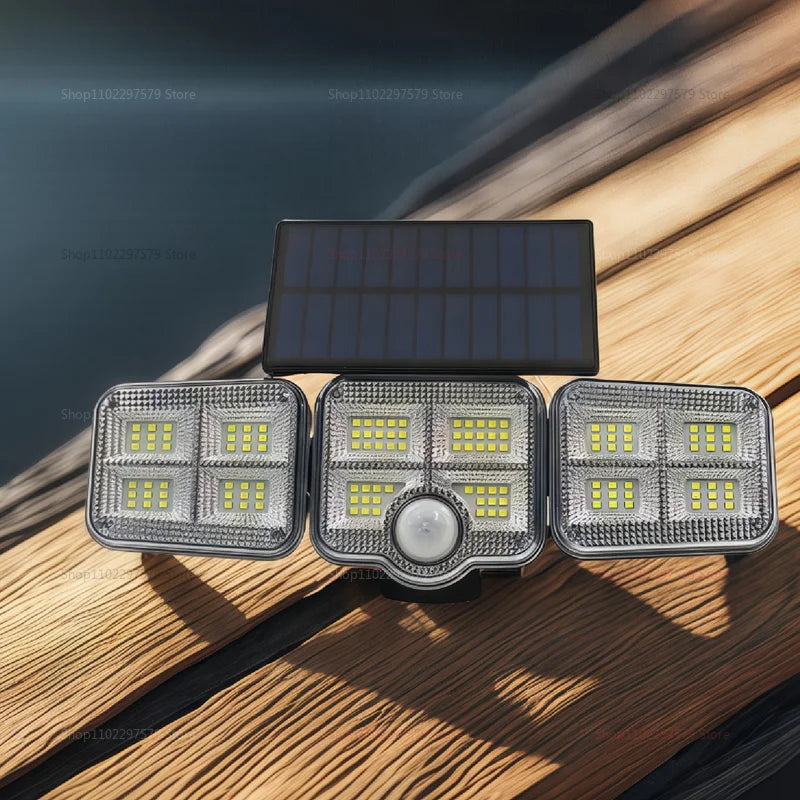 122/333 LED Solar Motion Sensor Wall Lamp