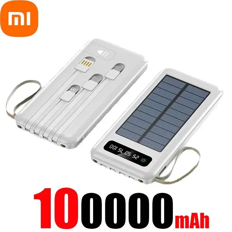 Xiaomi 200000mAh Large Capacity Solar Power Bank