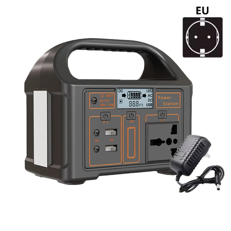 100W 24000mAh Portable Solar Power Station