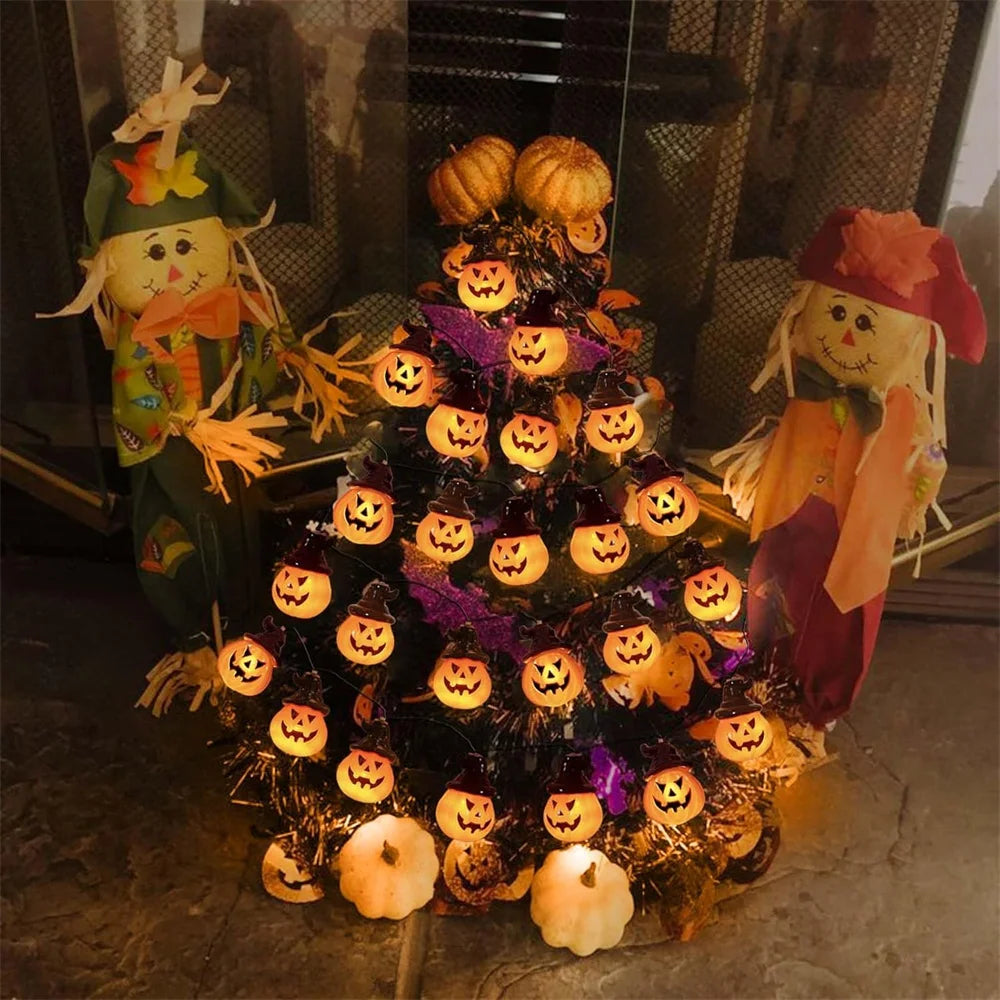 Halloween Solar Pumpkin Lights Outdoor Decoration