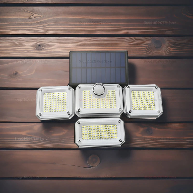 122/333 LED Solar Motion Sensor Wall Lamp