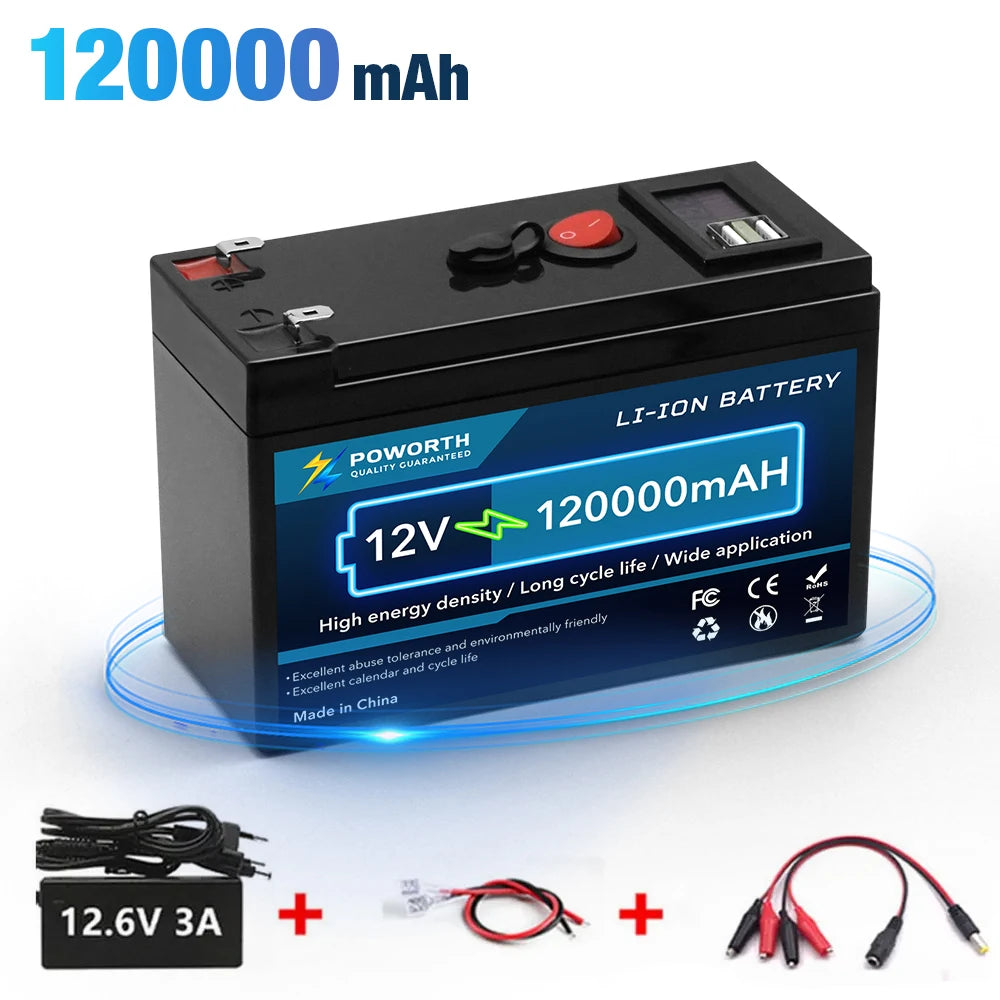 12V 150Ah LiFePO4 Battery with Built-in BMS