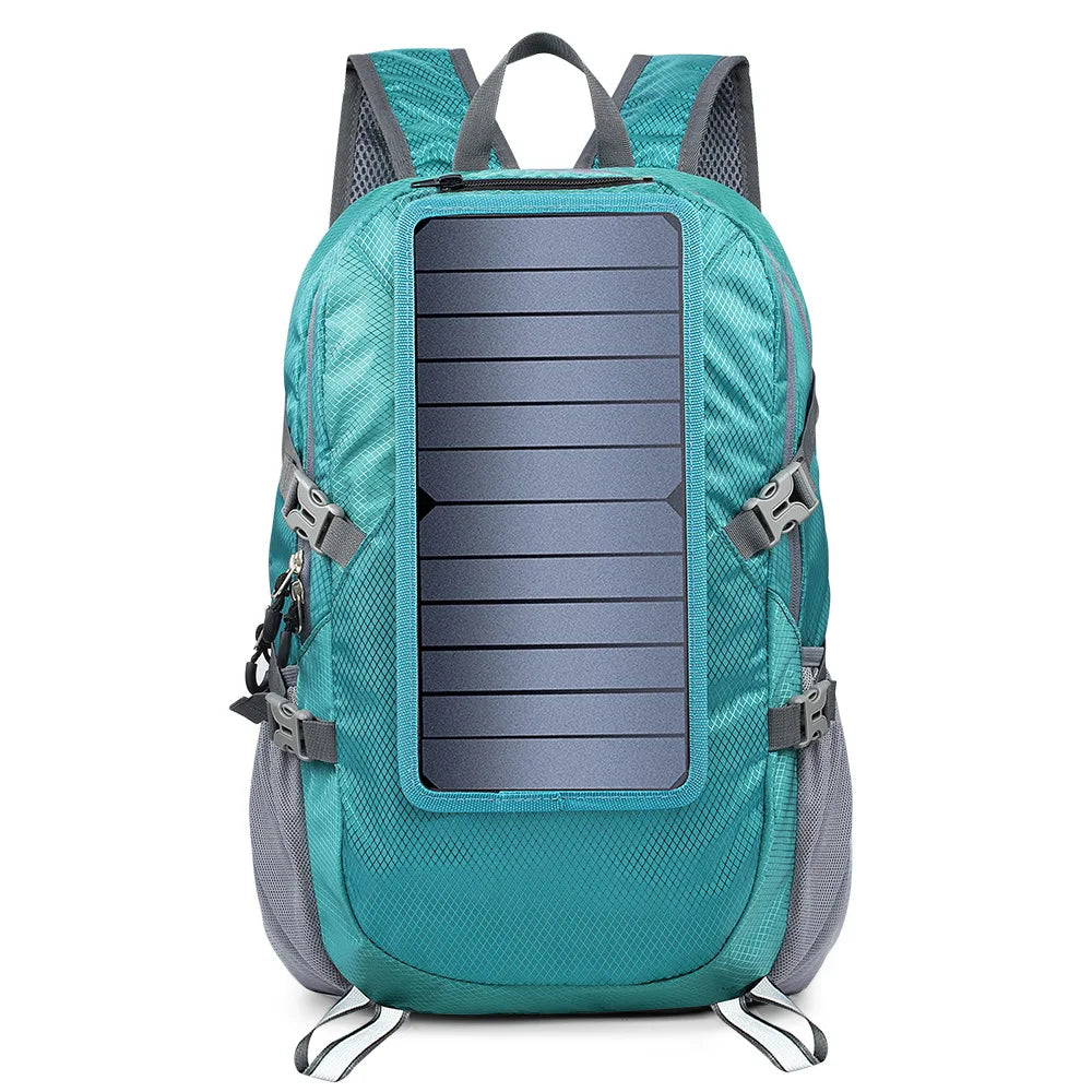 Solar Backpack Foldable Daypack 6.5W Panel