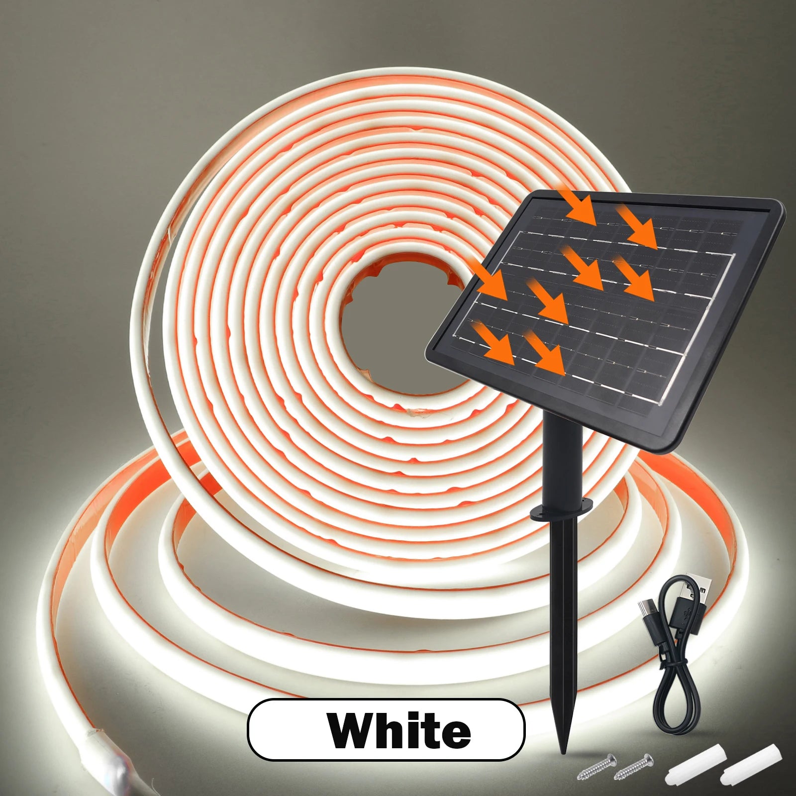 DC24V IP68 Solar COB Neon LED Strip