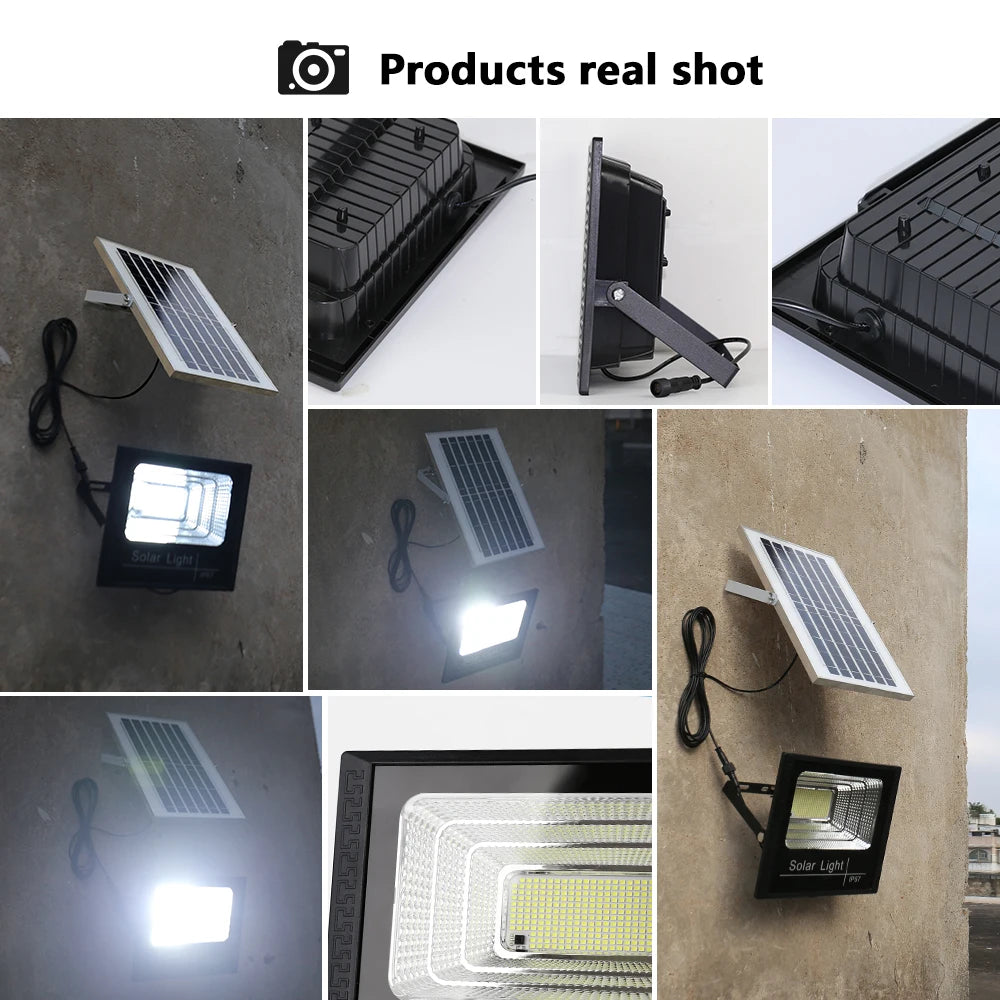 Outdoor Solar LED Floodlight Garden Lamp