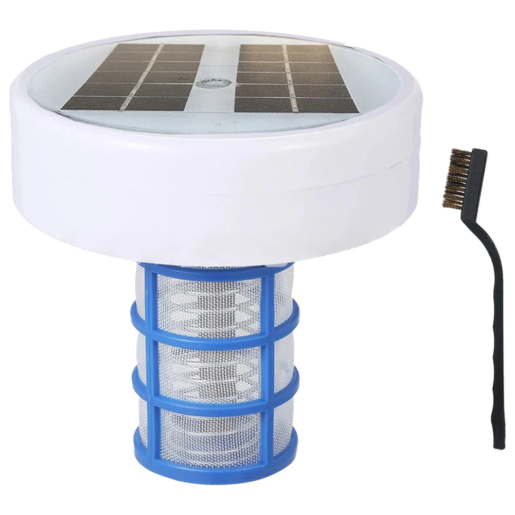 Copper Solar Pool Ionizer Cleaner Floater