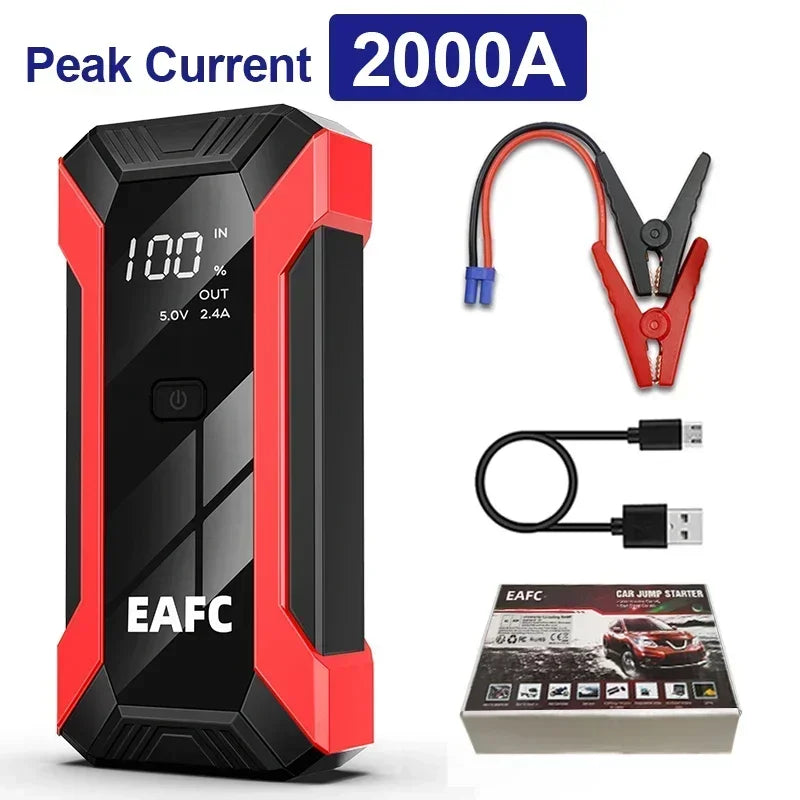 12V 2000A Portable Car Jump Starter