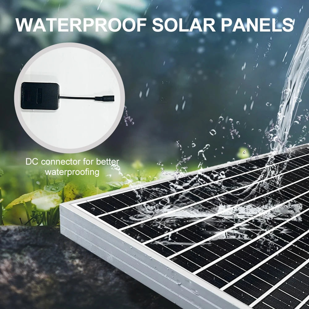 SOECOPO 1500W Portable High Efficiency Solar Panel 18V