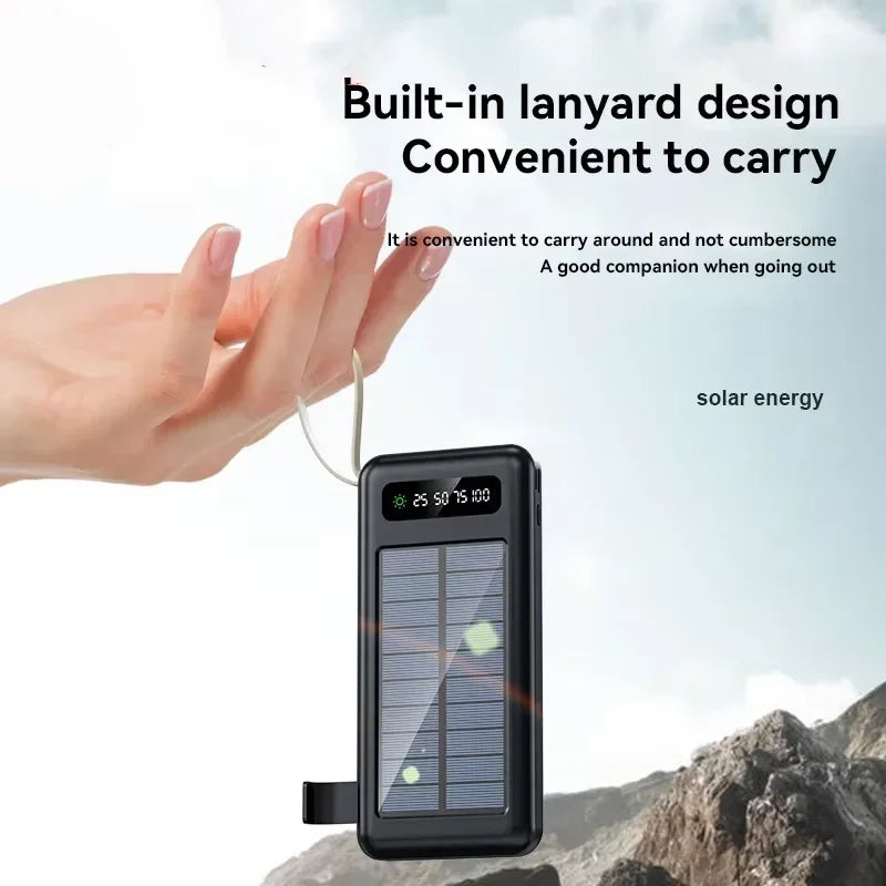 Xiaomi 200000mAh Large Capacity Solar Power Bank