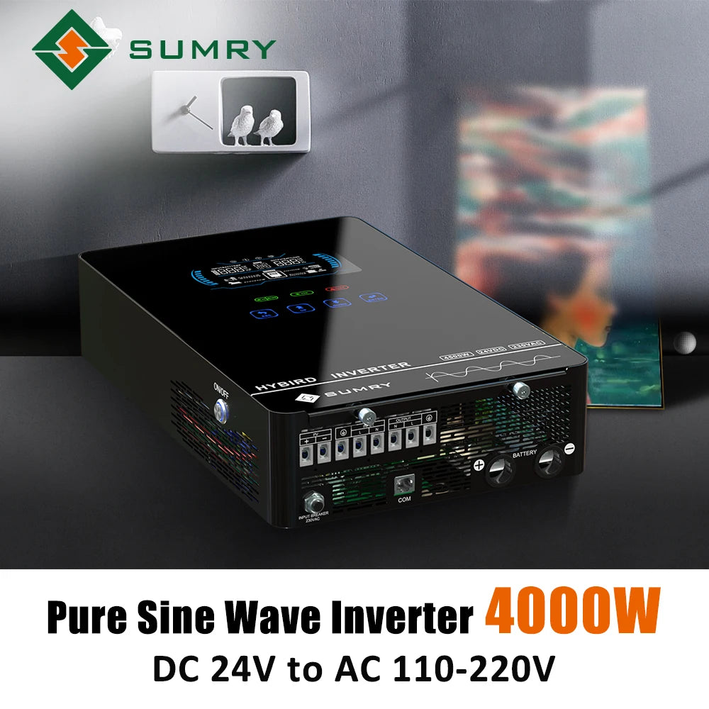 Sumry 4000W Off Grid Hybrid Inverter 24V