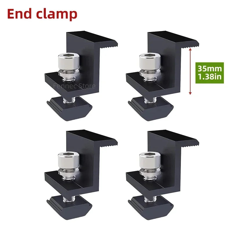 Solar Panel Adjustable Mounting Clamp Bracket