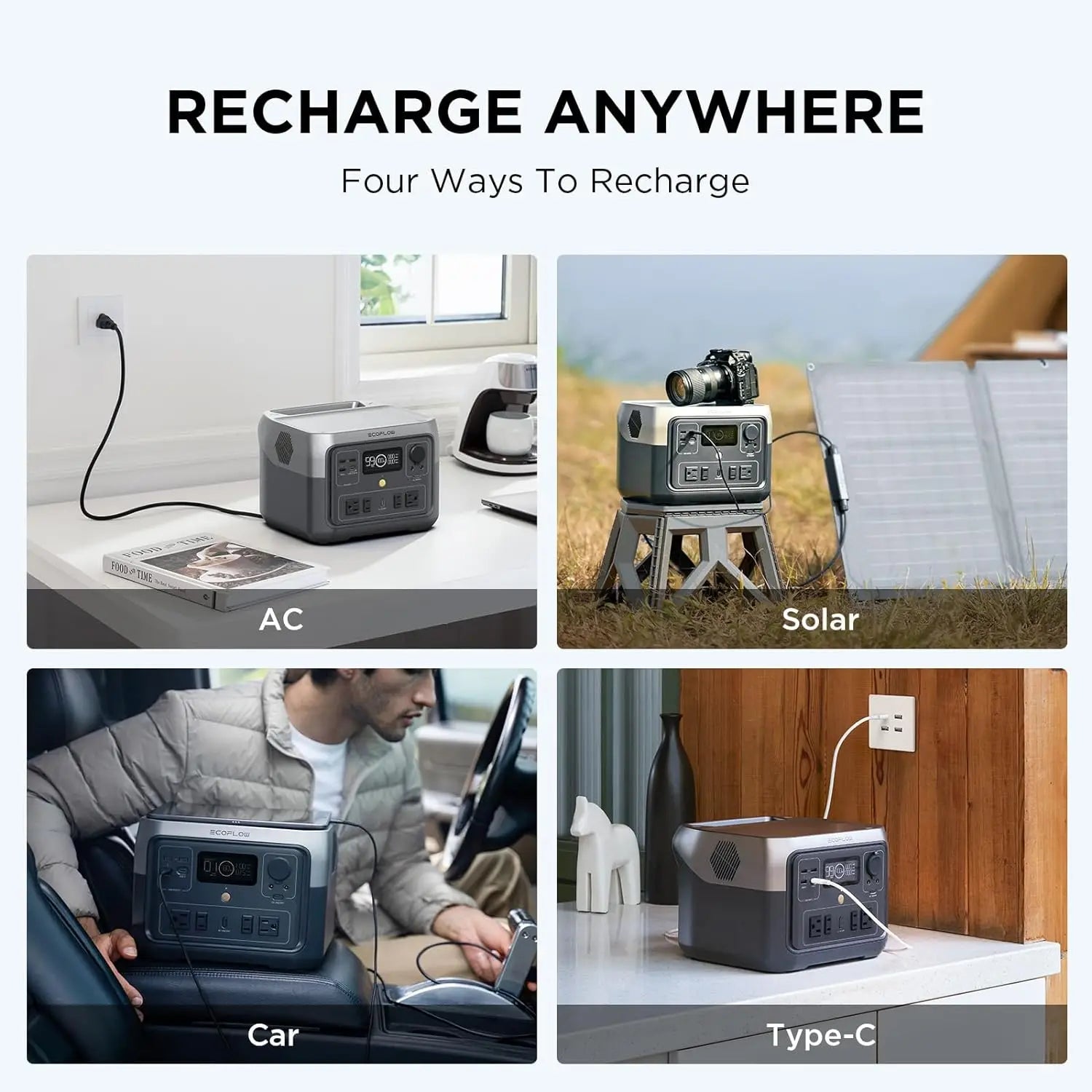 ECOFLOW RIVER 2 Max 499Wh Portable Power Station