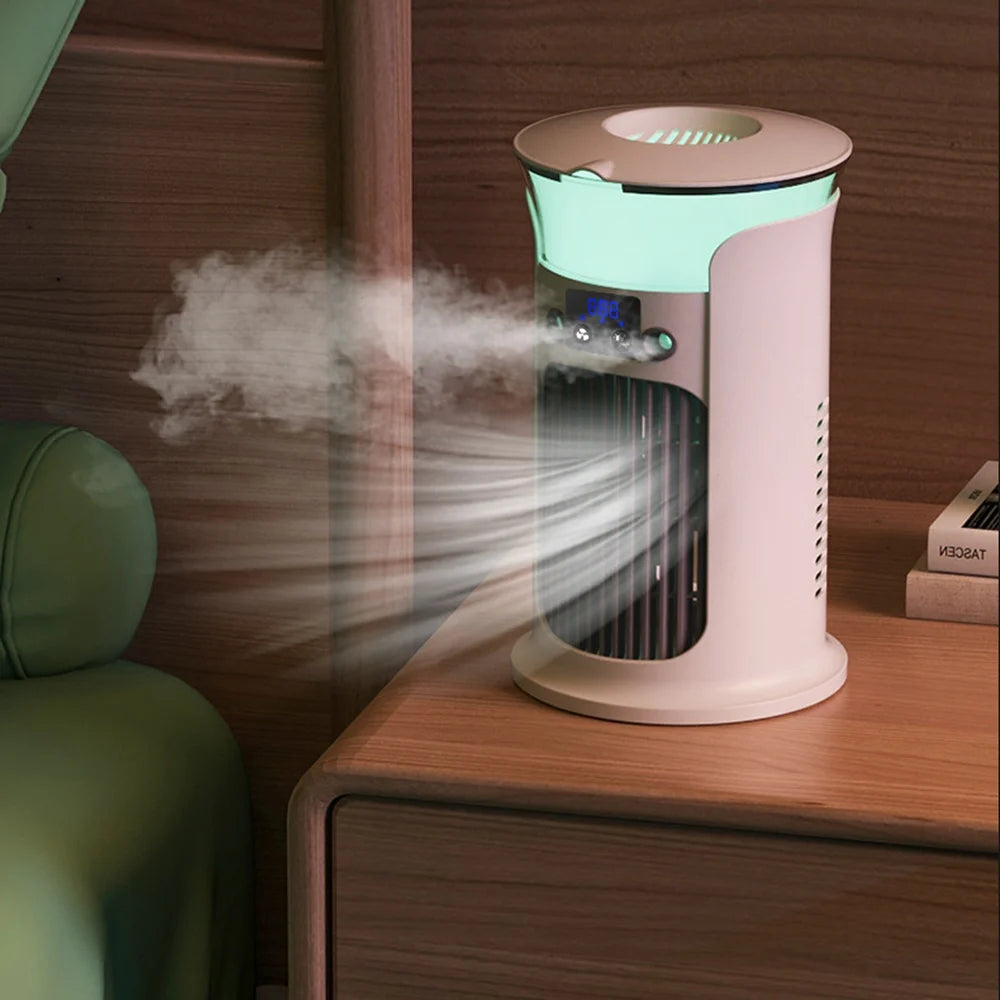 Desktop Mini Air Conditioner USB Cooler Fan
