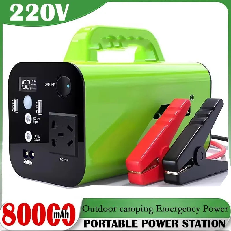 500W 98000mAh Portable LiFePO4 Power Station