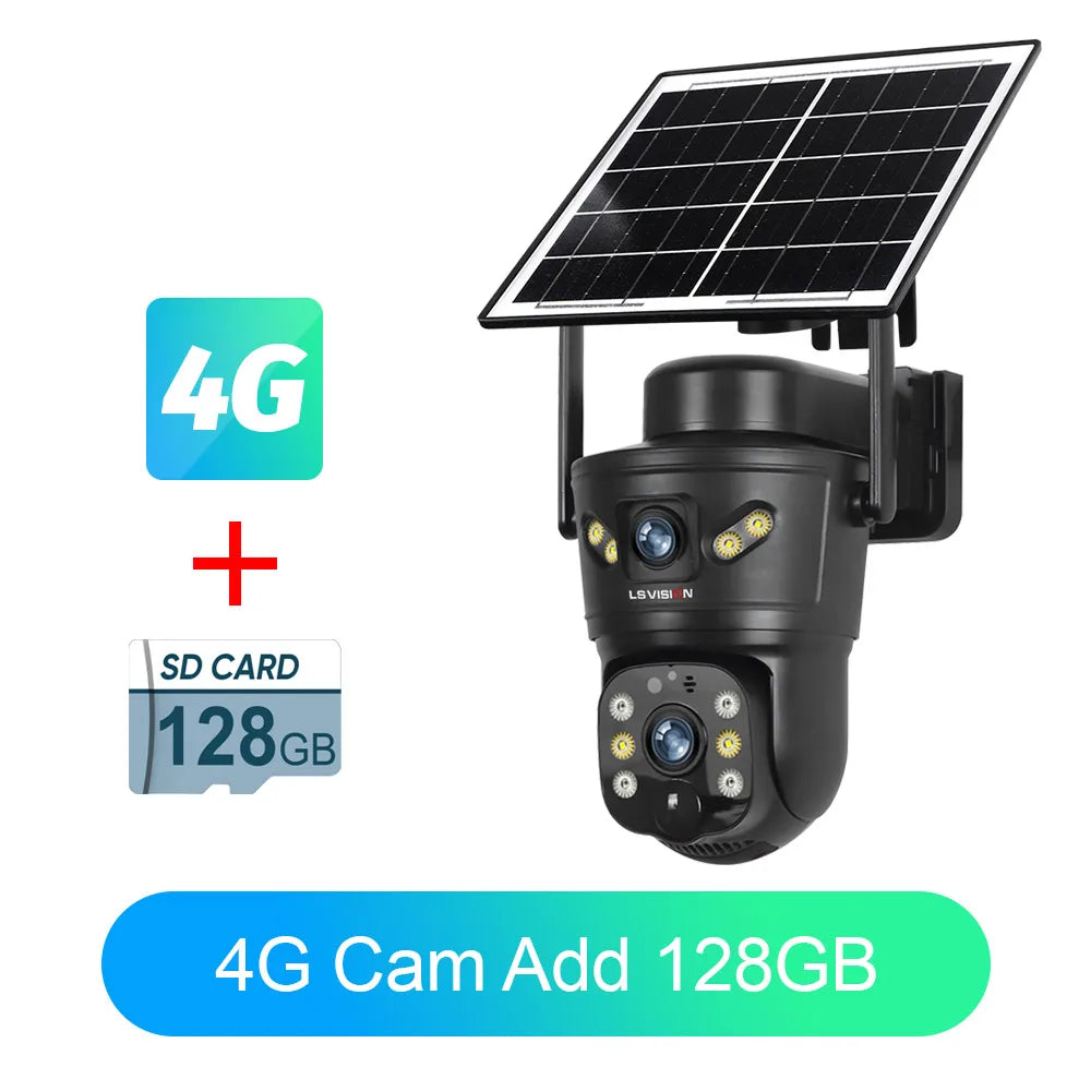 LS VISION 4G Outdoor Solar Camera
