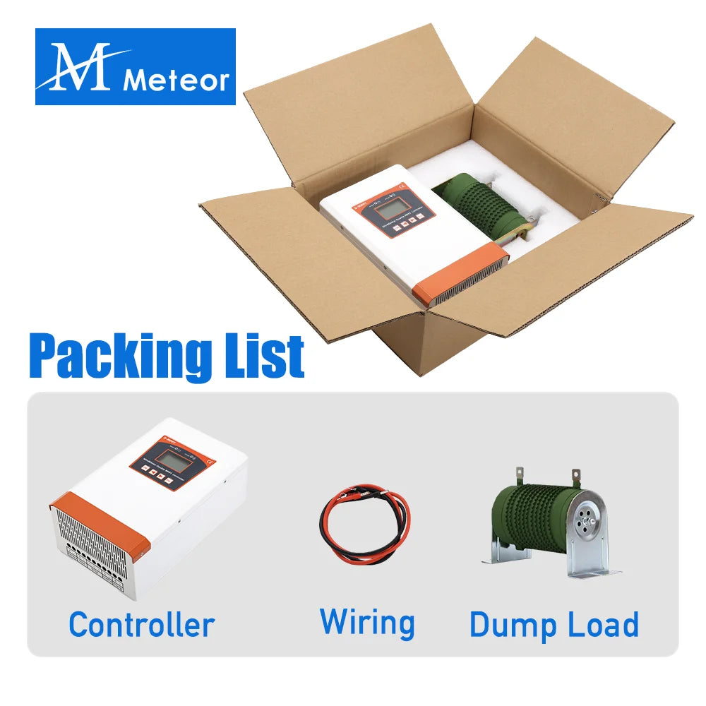 6000W Double MPPT Hybrid Wind Controller