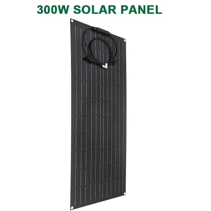 300W-600W Flexible Solar Panel Kit with Controller