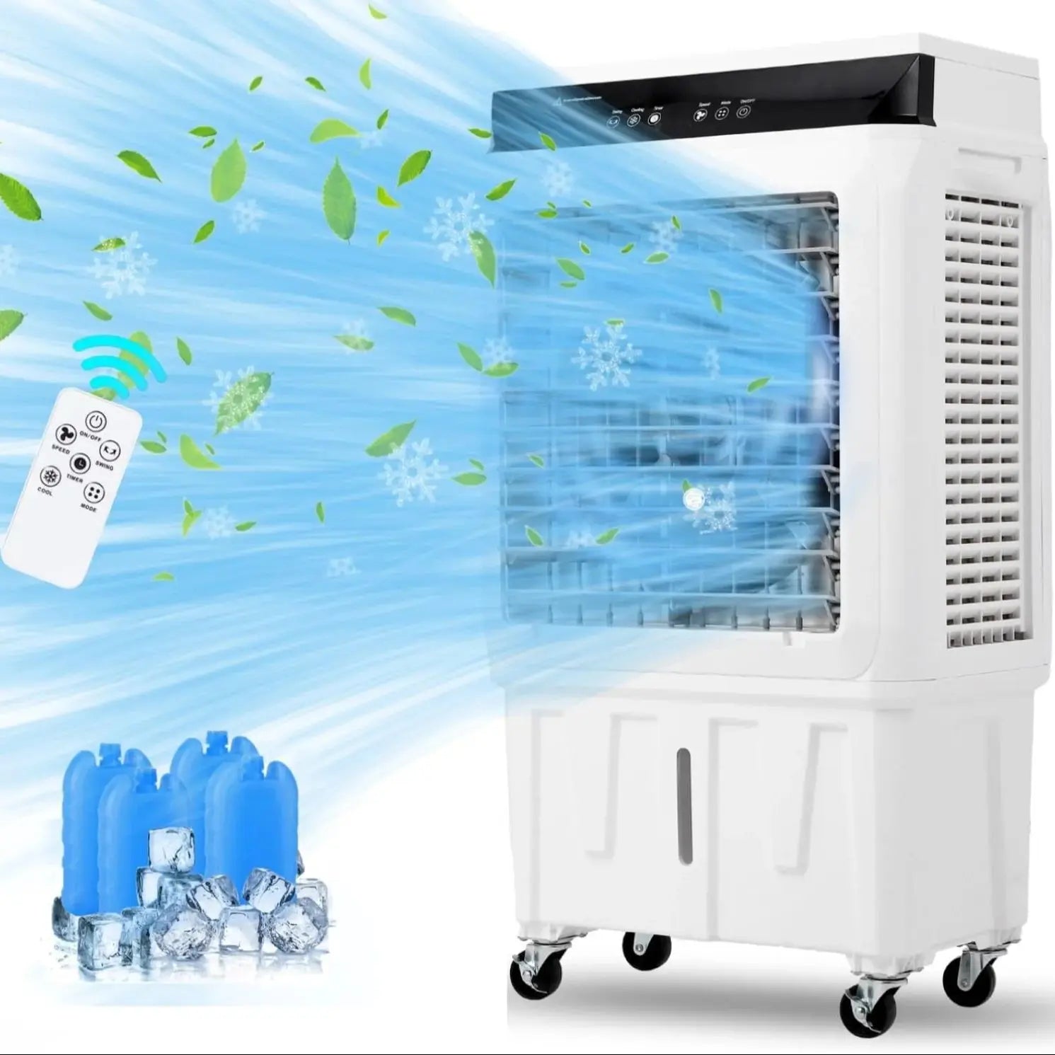 Evaporative Air Cooler 1800CFM with Remote