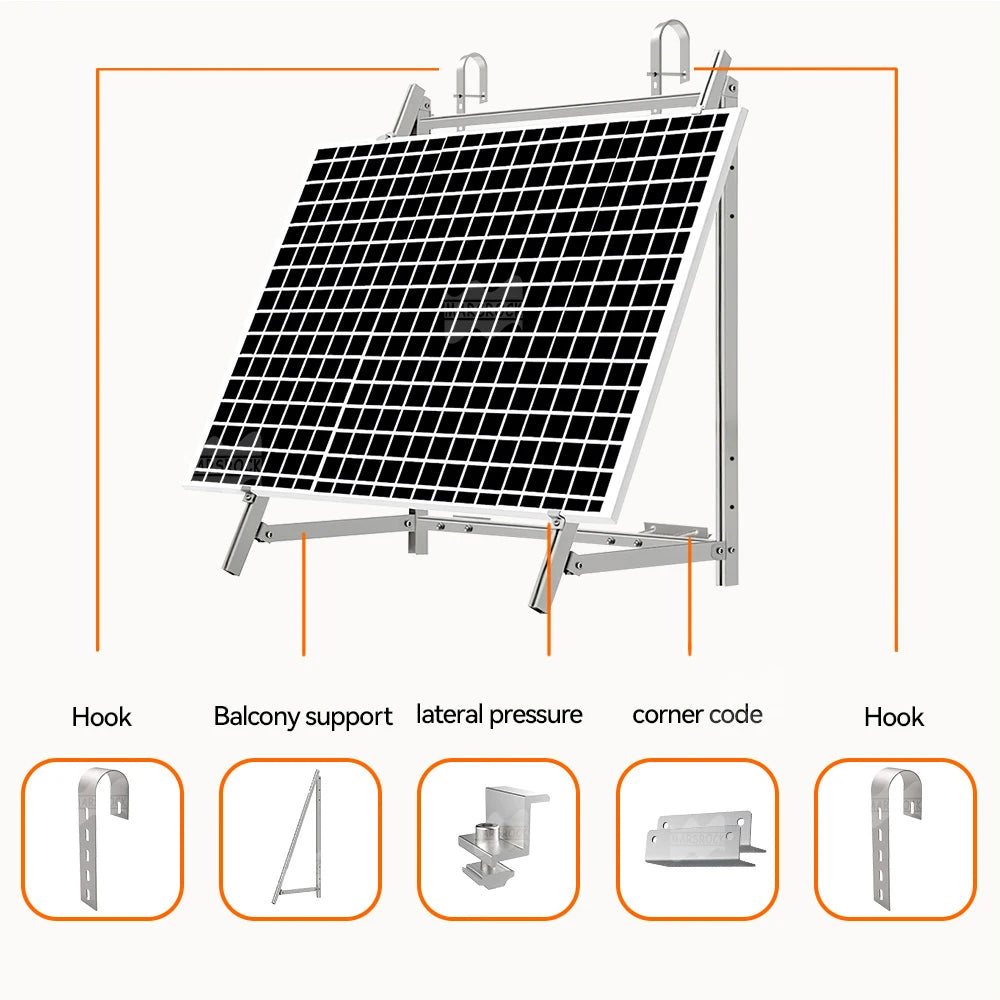Adjustable Solar Balcony Mounting Bracket